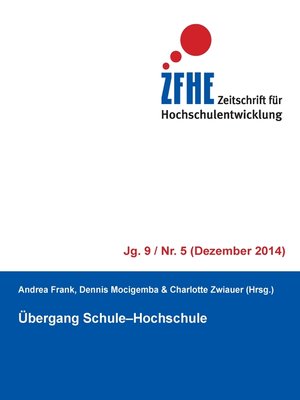 cover image of Übergang Schule-Hochschule